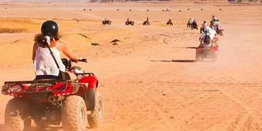 Quad Biking In The Egyptian Desert